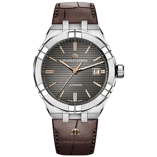 Maurice Lacroix Aikon AI6008-SS001-331-1 herreklokke i stål