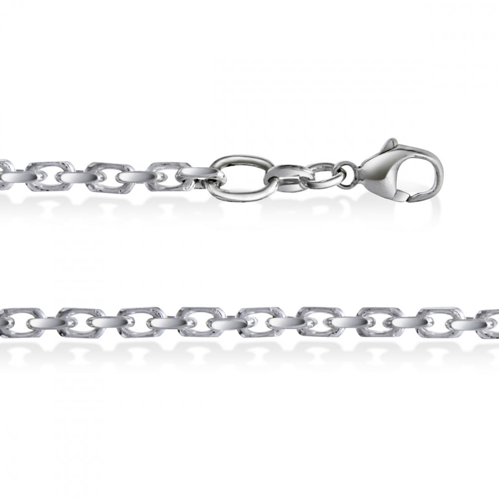 Armbånd i sølv med ankerlenke 3 mm, bilde 1 av 4