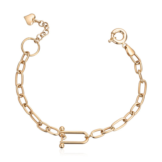 Armbånd i 14K gult gull Artikkelnr: 17085 - Bjerveur.noArmbånd i 14K gult gull Artikkelnr: 17085