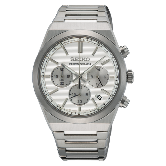 Seiko SSB451P1 herreklokke i stål