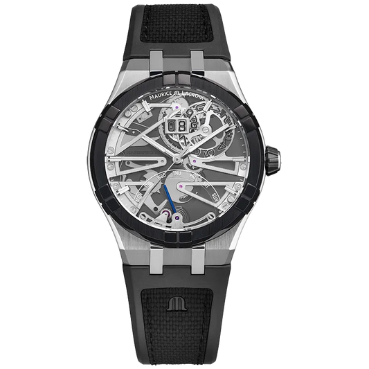 Maurice Lacroix Aikon AC8008-SSL20-090-2 herreklokke i stål