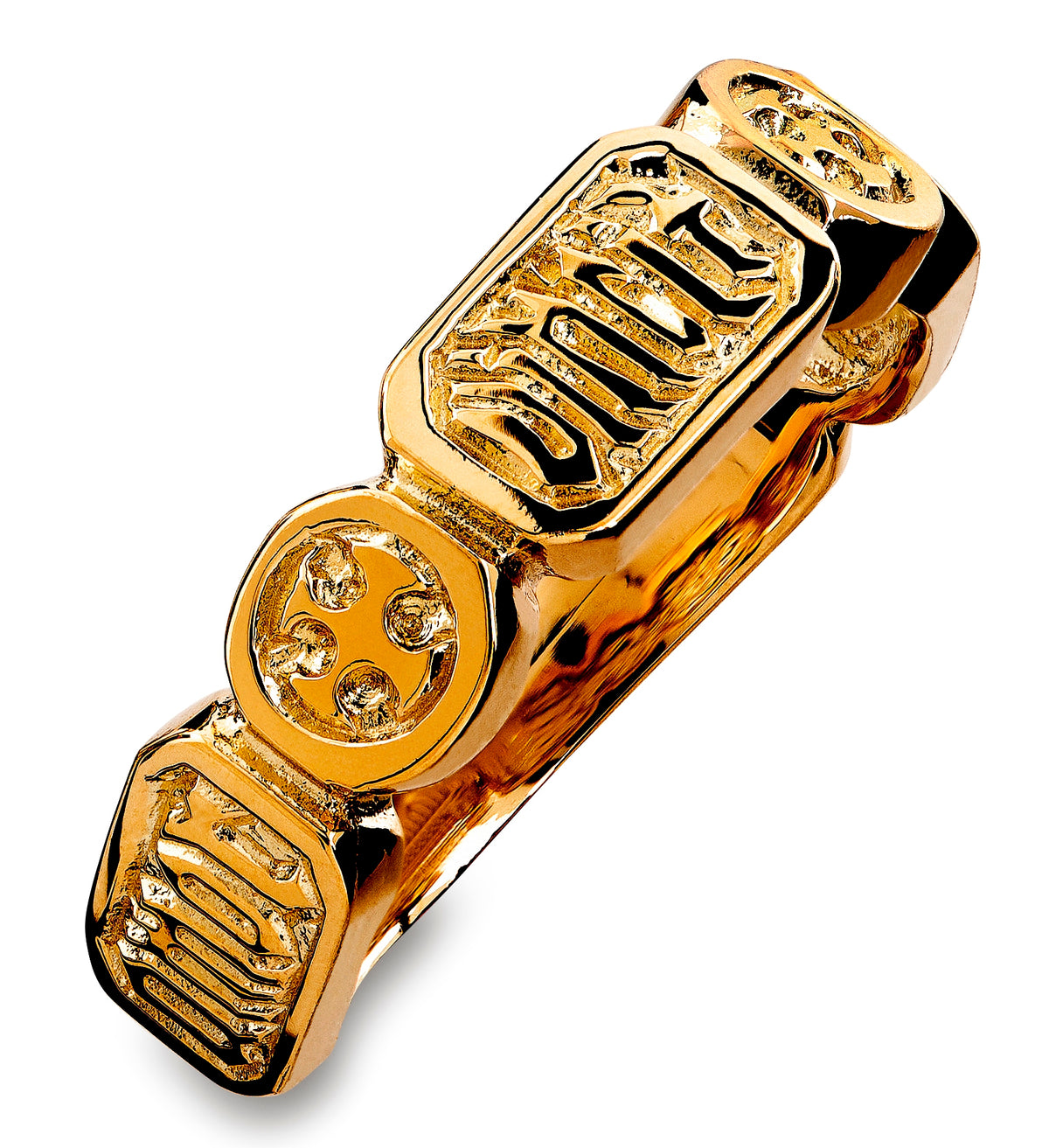 Ring i 585 gult gull 6 mm