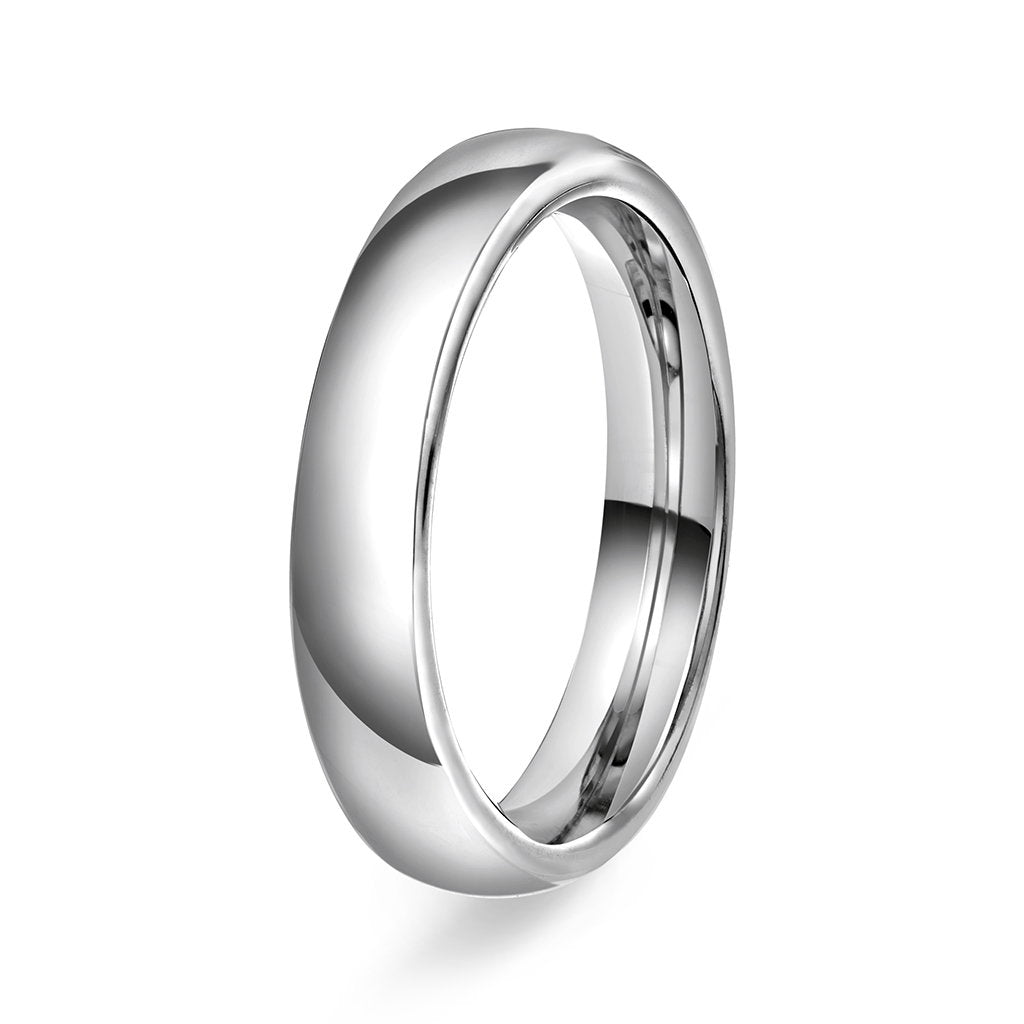 Ring med hvelvet og buet profil, polert, bilde 6 av 12