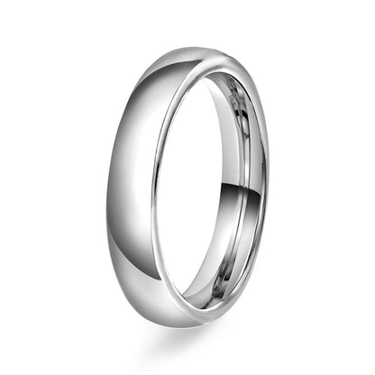 Ring med hvelvet og buet profil, polert, bilde 5 av 12