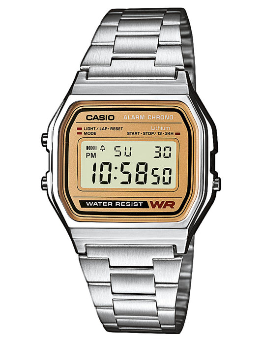Casio Vintage A158WEA-9EF klokke i stål, bilde 1 av 2