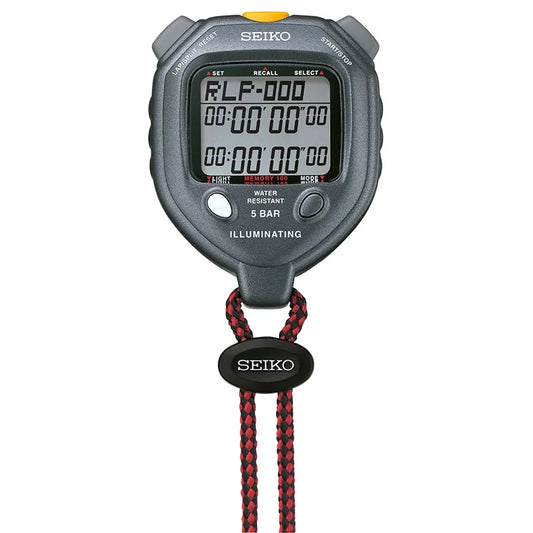 Seiko S23605P1 stoppeklokke i stål
