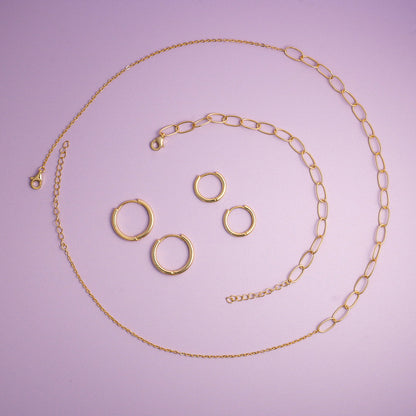 Sandra Lyng armbånd Hooked i forgylt sølv, 16+3 cm, bilde 4 av 4