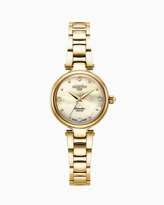 Roamer Dreamline Diamond 967847 48 30 50 dameklokke i stål, bilde 1 av 5