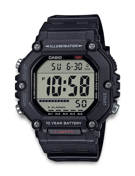 Casio Timeless AE-1600H-1AVEF herreklokke i resin, bilde 1 av 5