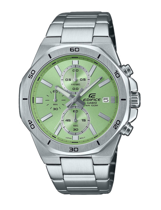 Casio Edifice EFV-640D-3AVUEF herreklokke i stål