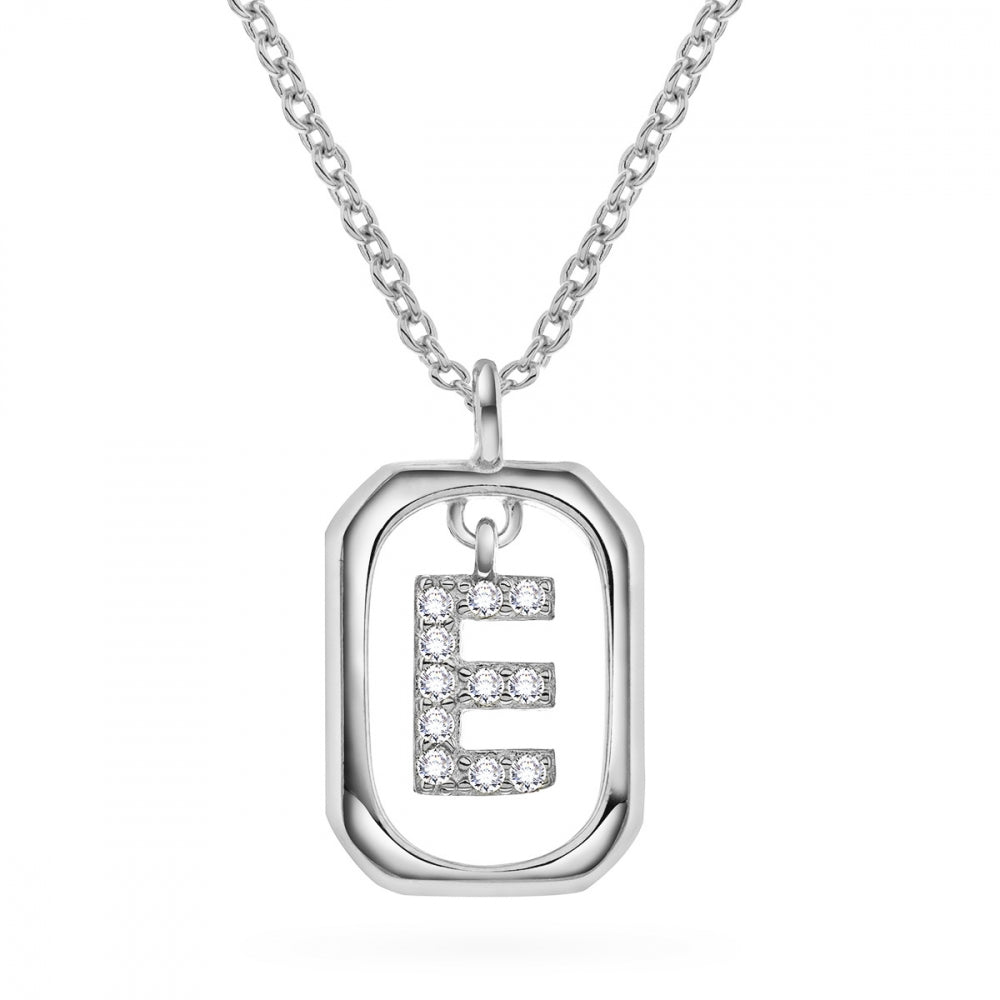 Jewelry Letters anheng i sølv med zirkonia, bokstav, bilde 13 av 57