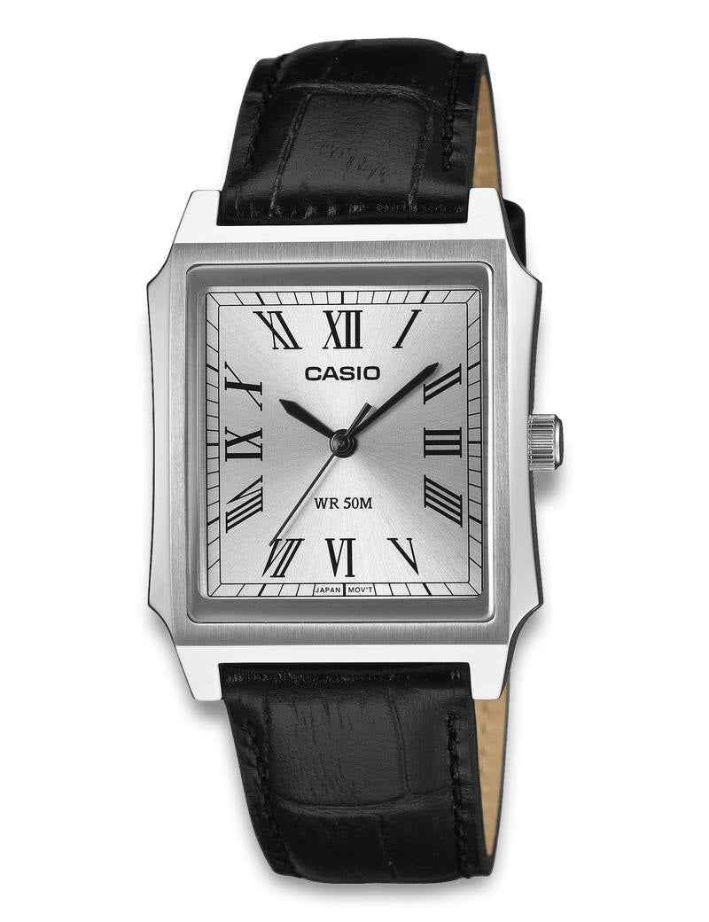 Casio Timeless MTP-B190L-7BVER dameklokke i stål