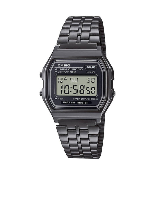 Casio Vintage A158WETB-1AEF dameklokke i resin, bilde 1 av 3