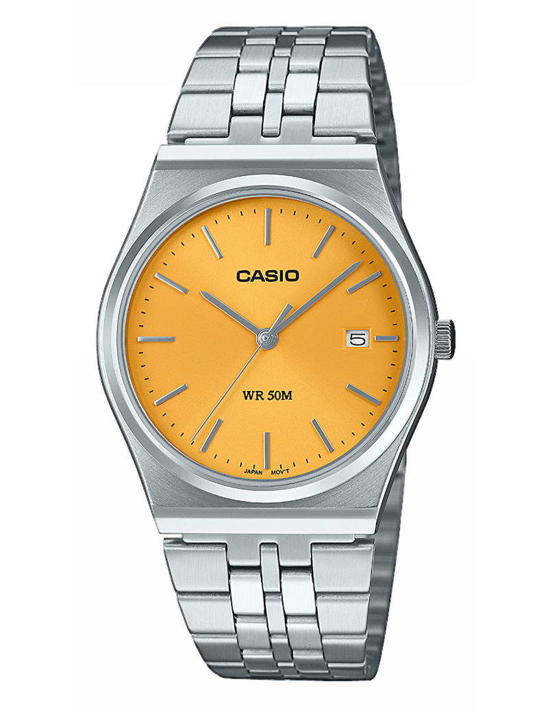 Casio Timeless MTP-B145D-9AVEF herreklokke i stål