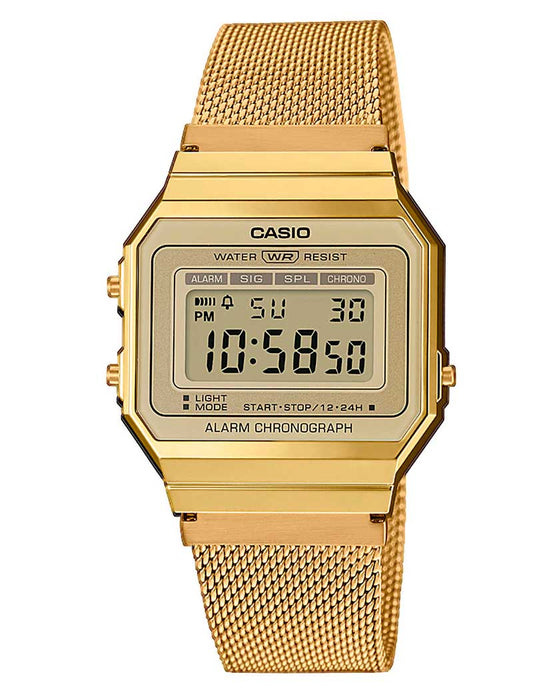 Casio Vintage A700WEMG-9AEF dameklokke i resin