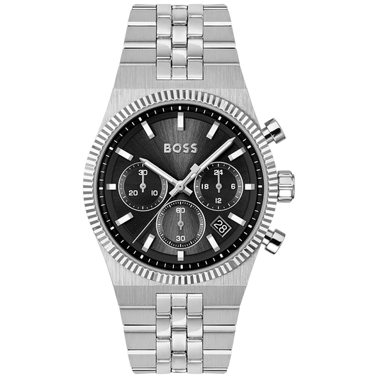 BOSS 1514307 herreklokke i stål, bilde 1 av 6