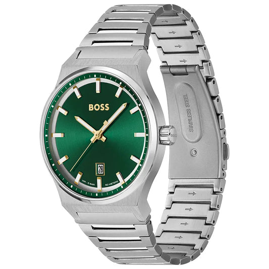 BOSS 1514079 herreklokke i stål, bilde 2 av 3