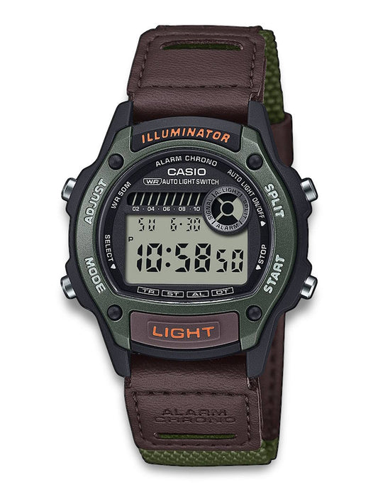 Casio Timeless W-220HF-3AVEF herreklokke i resin, bilde 1 av 2