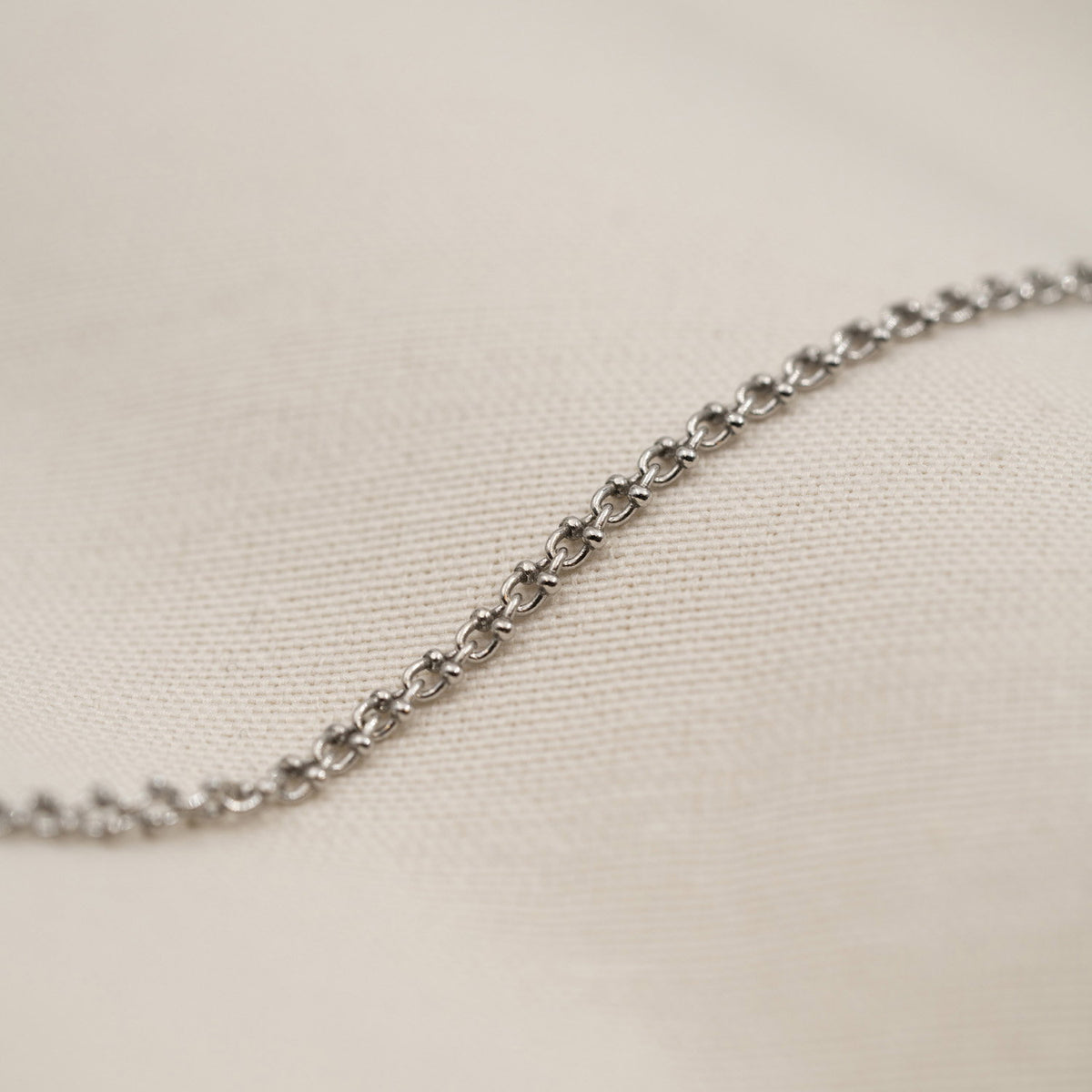 Armbånd i rhodinert sølv 2,8 mm, 16 cm, bilde 4 av 4