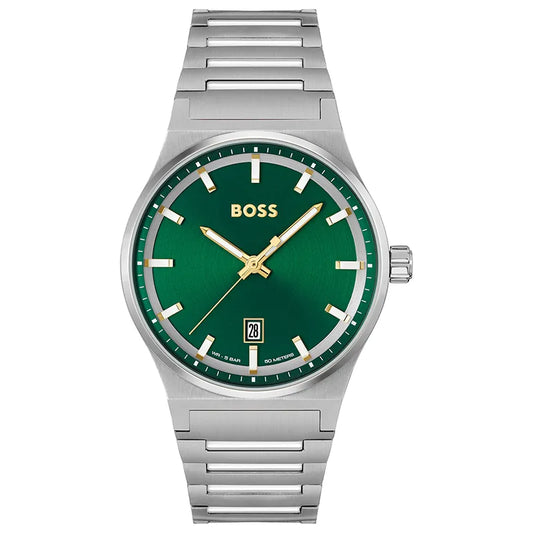 BOSS 1514079 herreklokke i stål, bilde 1 av 3