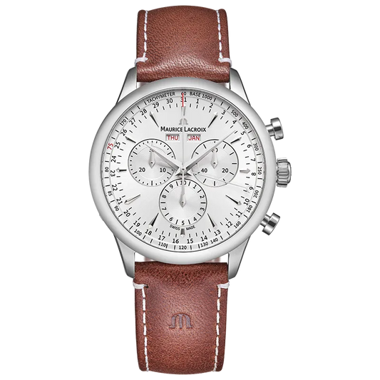 Maurice Lacroix 1975 751138-SS001-130-3 herreklokke i stål