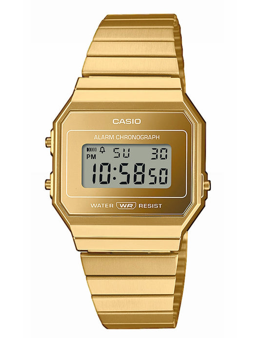 Casio Vintage A700WEVG-9AEF herreklokke i stål