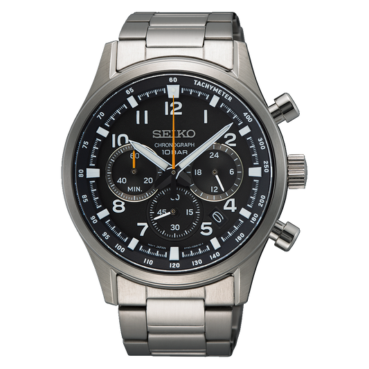 Seiko Basic SSB447P1 herreklokke i stål