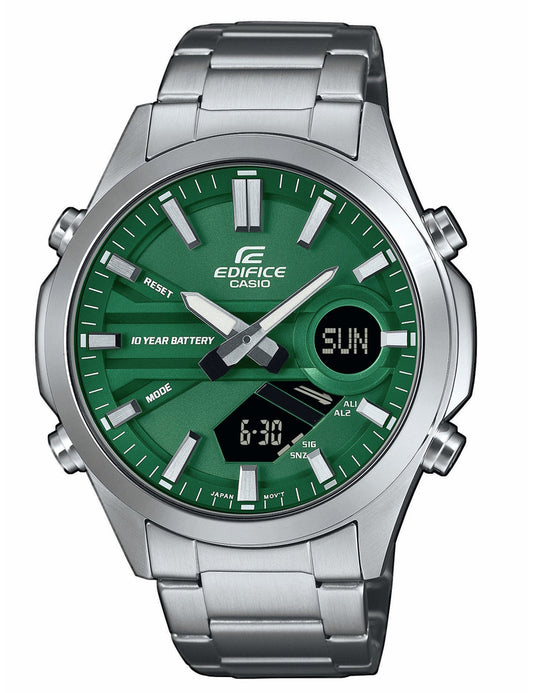 Casio Edifice EFV-C120D-3AEF herreklokke i stål