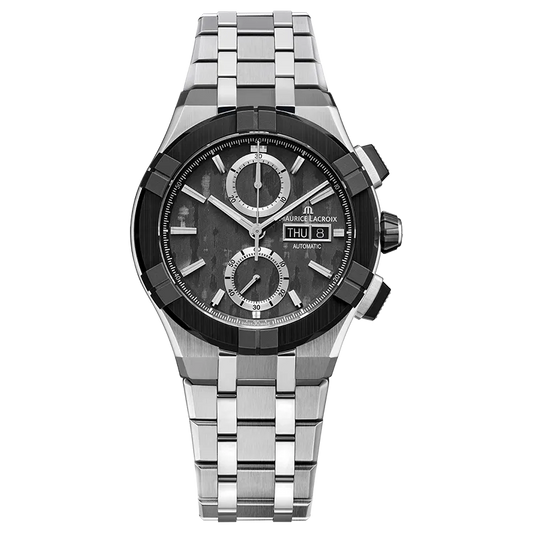 Maurice Lacroix Aikonic AC6038-S1C31-330-1 herreklokke i stål, bilde 1 av 4