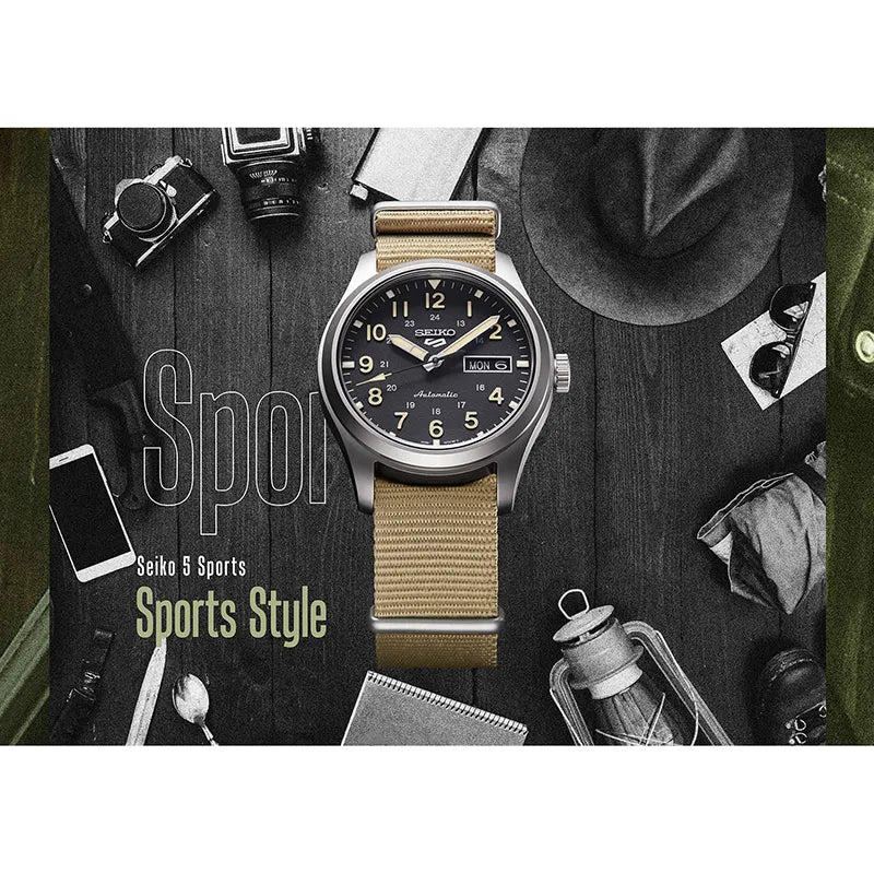 Seiko 5 SRPG35 Herreklokke i Stål - Automatisk, bilde 6