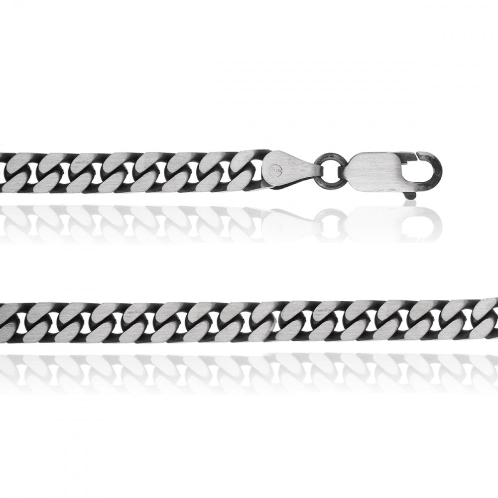 Armbånd i sølv, panser 5 mm, bilde 3 av 5