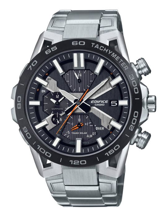 Casio Edifice EQB-2000DB-1AER herreklokke i stål