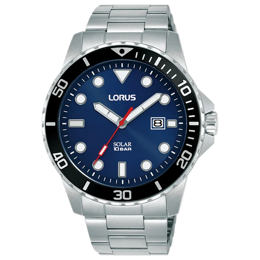 Lorus Sports RX303BX9 herreklokke i stål, bilde 1 av 3