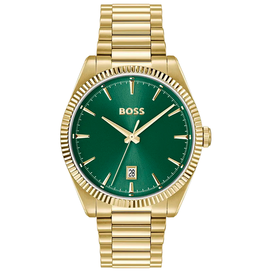 BOSS 1514355 herreklokke i stål, bilde 1 av 4
