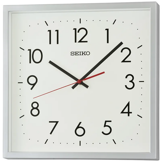 Seiko QXA868S veggklokke med hvit skive