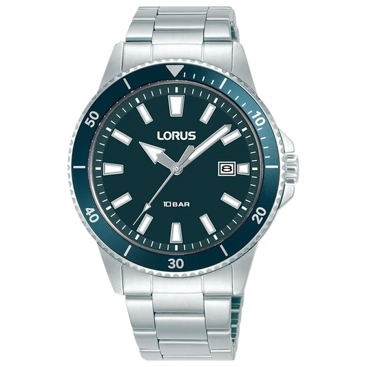 Lorus RH901SX9 herreklokke i stål, bilde 1 av 3