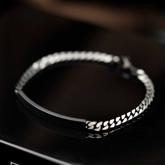 ARMBÅND I STÅL SORT 972196