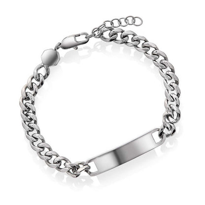 Will armbånd i stål, justerbart 972608