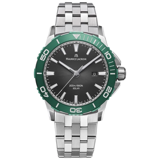 Maurice Lacroix Pontos PT1008-SSL52-330-1 herreklokke i stål