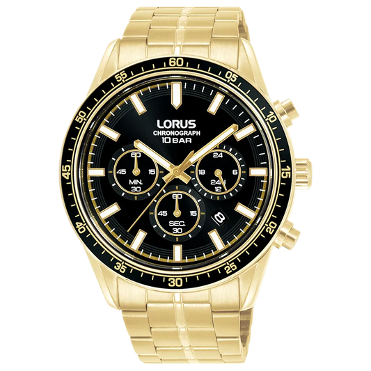 Lorus RT350LX9 herreklokke i stål, bilde 1 av 4