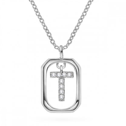 Jewelry Letters anheng i sølv med zirkonia, bokstav, bilde 47 av 57