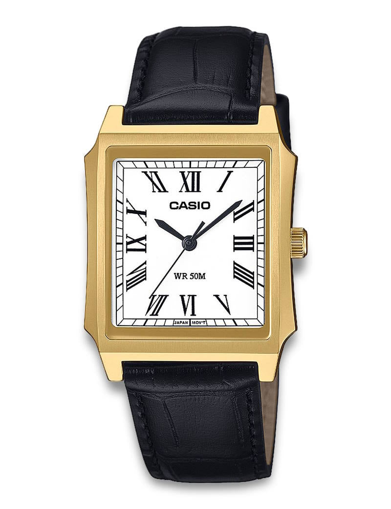 Casio Timeless MTP-B190GL-7BVEF herreklokke i stål