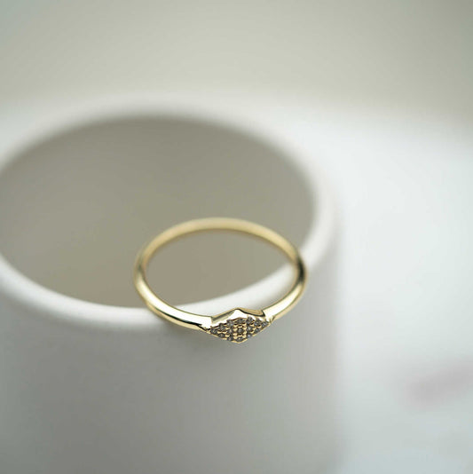 RING I SØLV MED ZIRKONIA 991504