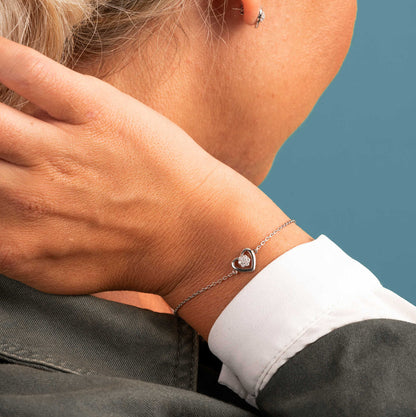 ARMBÅND I SØLV MED ZIRKONIA 991639