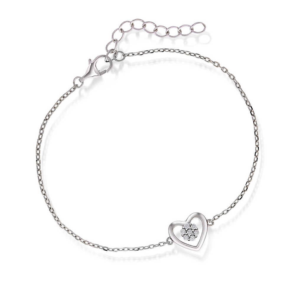 ARMBÅND I SØLV MED ZIRKONIA 991639