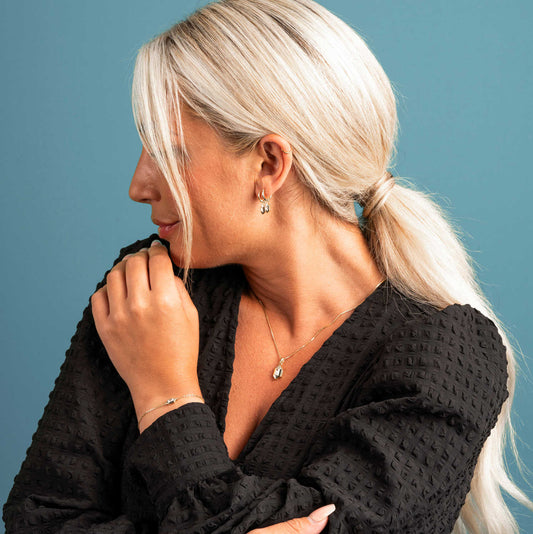 ARMBÅND I SØLV MED ZIRKONIA 991656