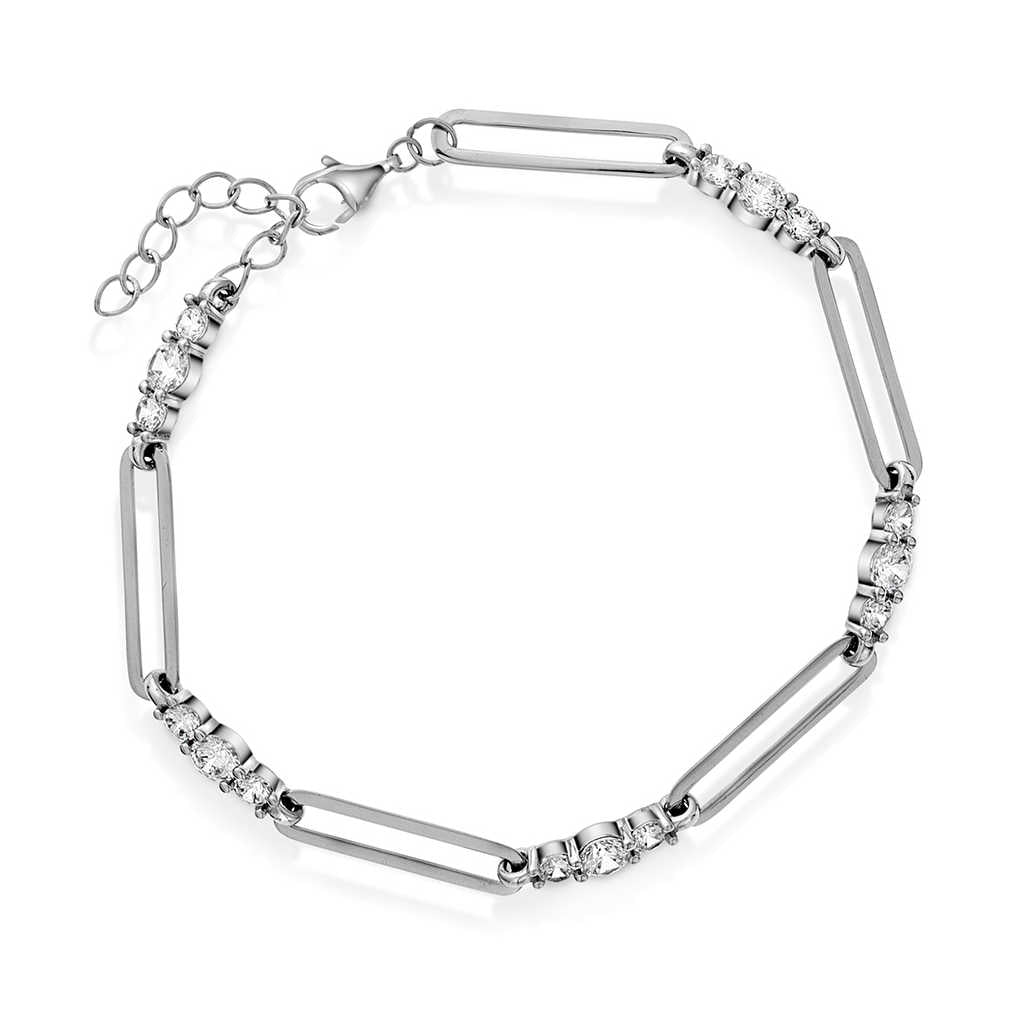 ARMBÅND I SØLV MED ZIRKONIA 991663