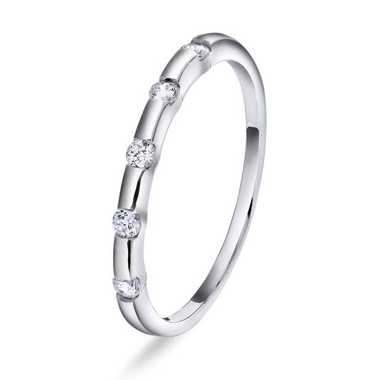 RING I SØLV MED ZIRKONIA 991751