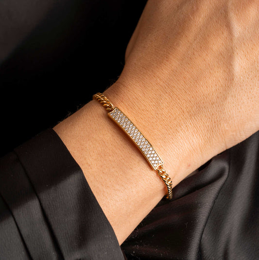 ARMBÅND I SØLV MED ZIRKONIA 991833