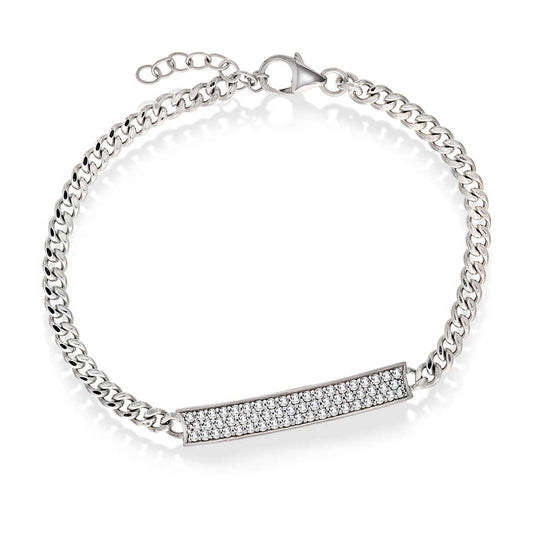 ARMBÅND I SØLV MED ZIRKONIA 991834